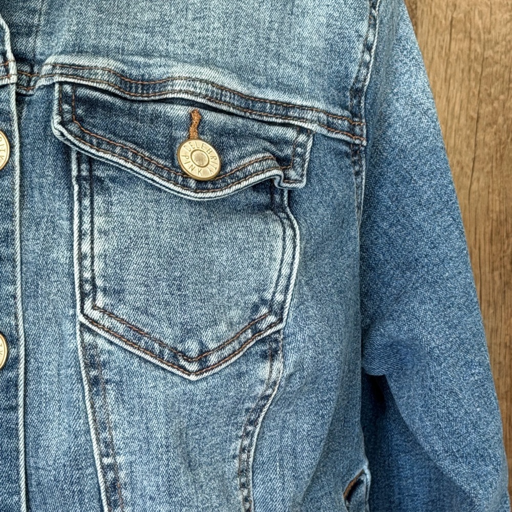 Celebrity Pink Denim Blue Women's Jacket - Picture 5 of 16
